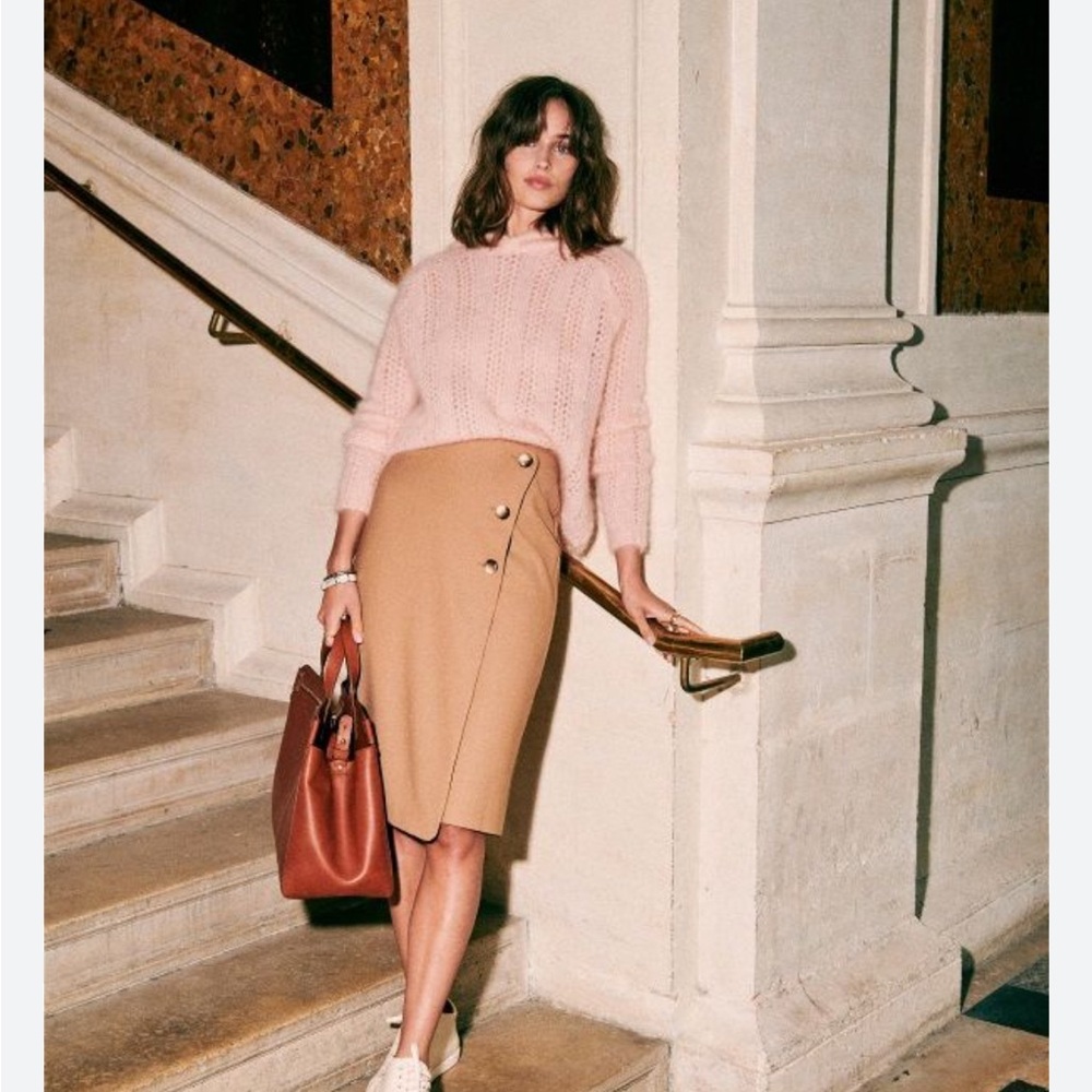 ✨Sezane Jean Skirt